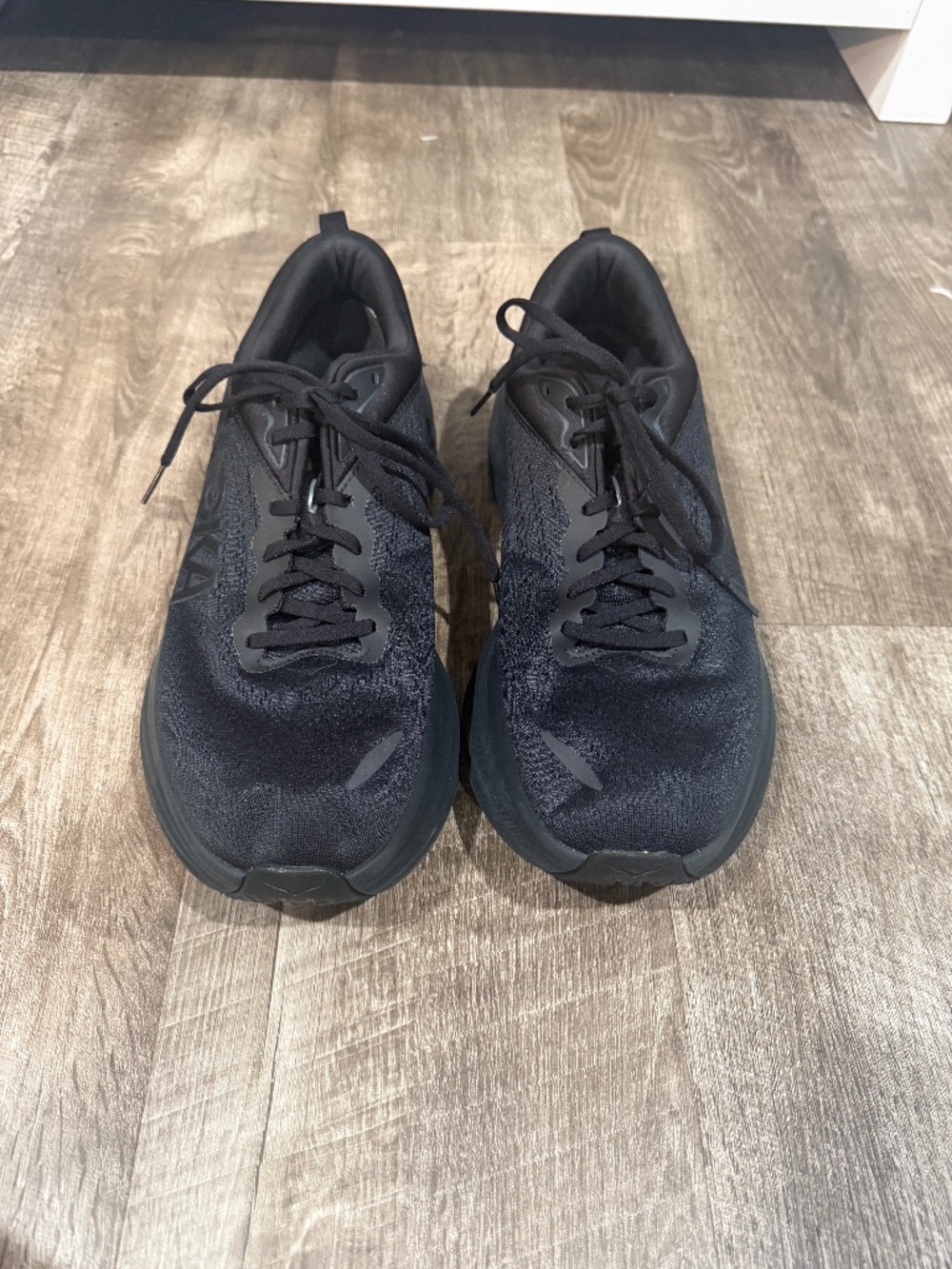 HOKA ONE ONE Bondi 8 Black 1123202-BBLC Men’s size 12.5 D